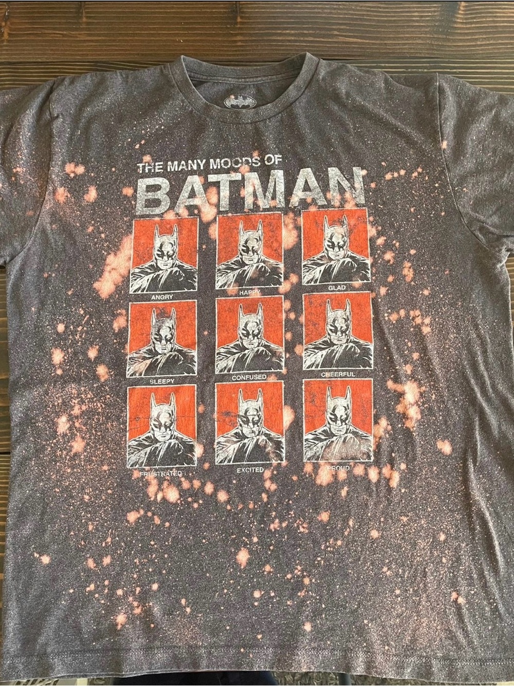 BATMAN ACID-WASHED T-SHIRT